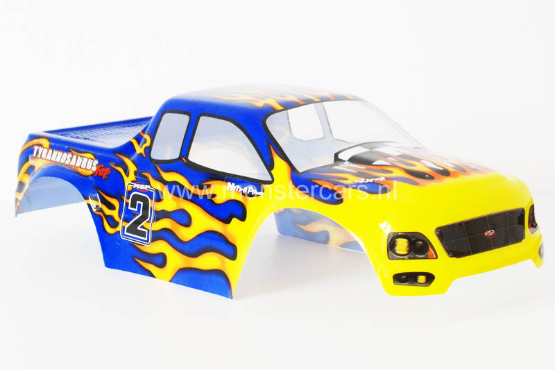 Casing Truck Blue Flames
